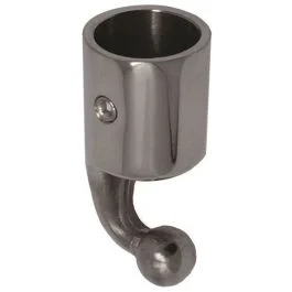 Stainless Steel Ball & Socket 90 Degree Top Cap WSet Screw For 7/8” O.D. Tubing