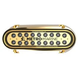 Metro Marine High-Output Elongated Underwater Light w/Intelligent Monochromatic LED's - Green, 90° Beam
