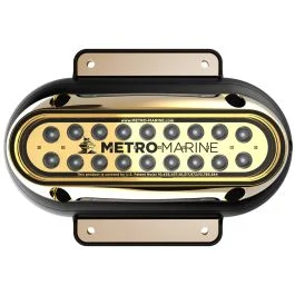 Metro Marine High-Output Elongated Surface Mount Light w/Intelligent Monochromatic LED's - White, 90° Beam