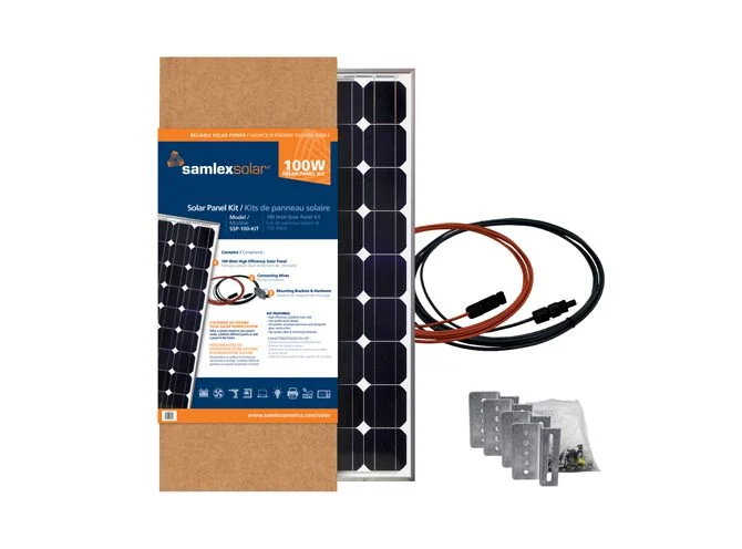 Samlex Amer 100W Solar Panel Kit – Marine Electrical Replacement Part