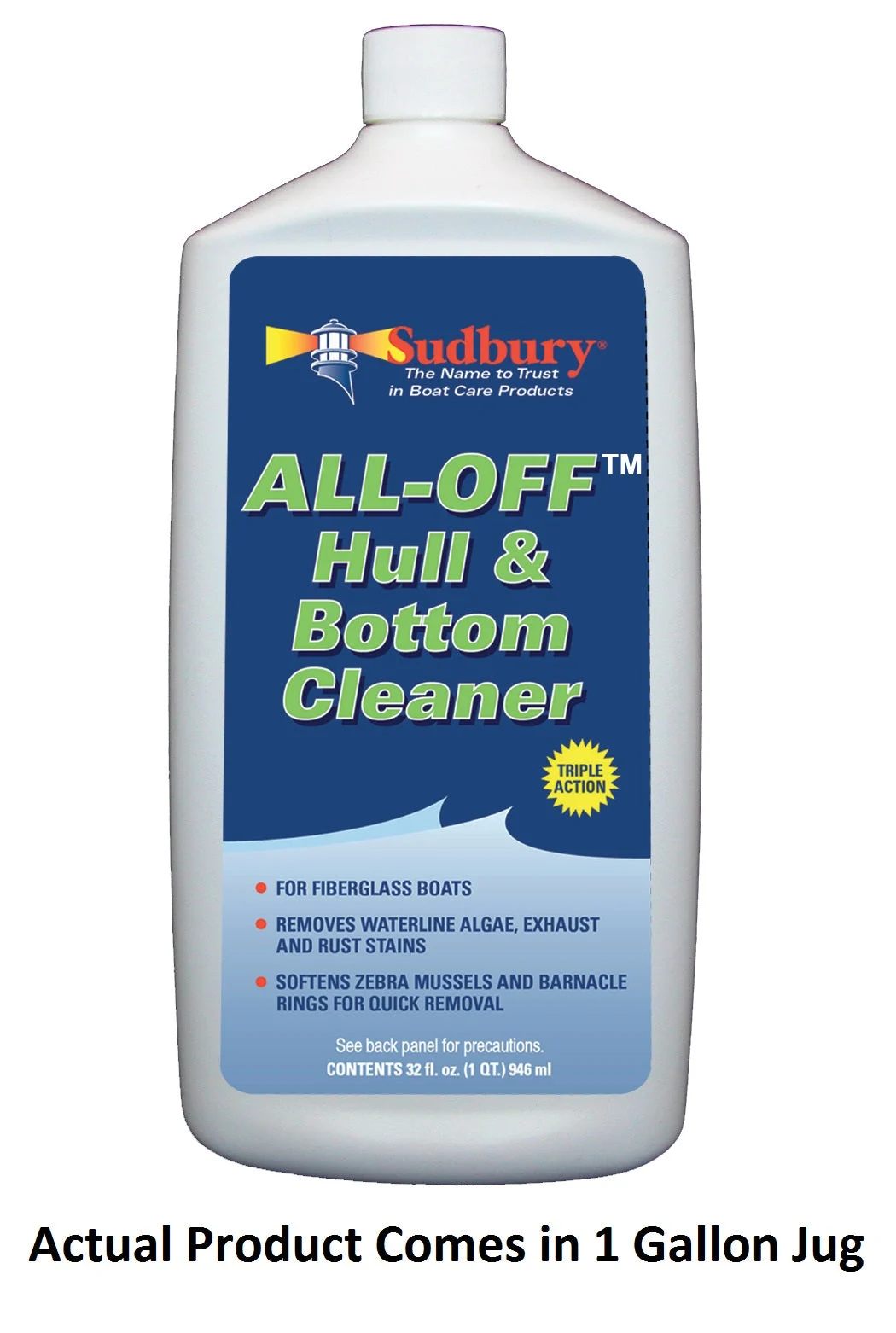 Sudbury All-Off Hull & Bottom Cleaner - Gallon