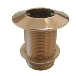 1-1/4" Bronze Flush Head Thru hull