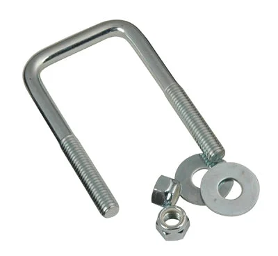 C.E. Smith Zinc U-Bolt 7/16"-14 X 3-1/8" X 3" w/Washers & Nuts - Square