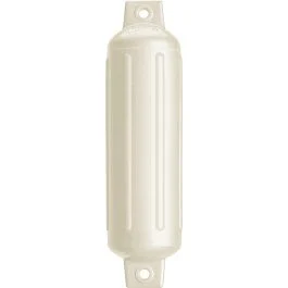 Polyform G-2 Twin Eye Fender 4.5" x 15.5" - Metallic White