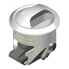 Southco Novibra Push To Latch - White