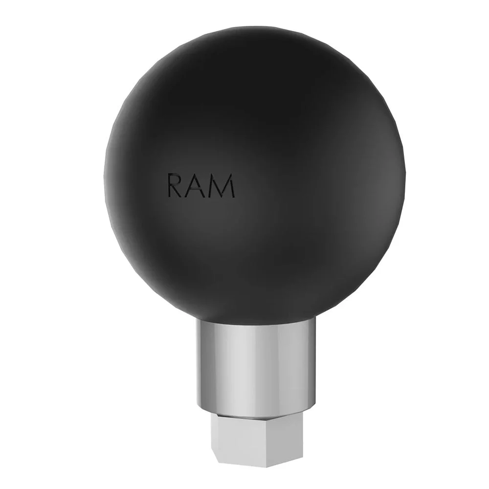 RAM Mount Ball Adapter w/1/4" - 20" Threaded Hole & Hex Post - C Size