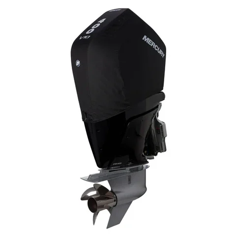 OEM Mercury 5.7L V10 400hp Outboard Vented Splash Cover (Black) 8M0228526