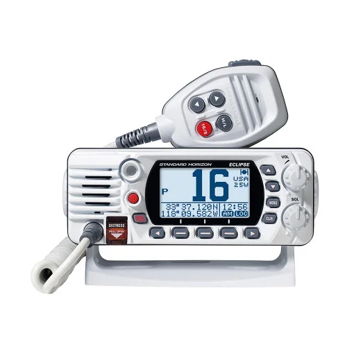 Standard Horizon Eclipse Series 25W Fixed Mount VHF - White - GX1410B