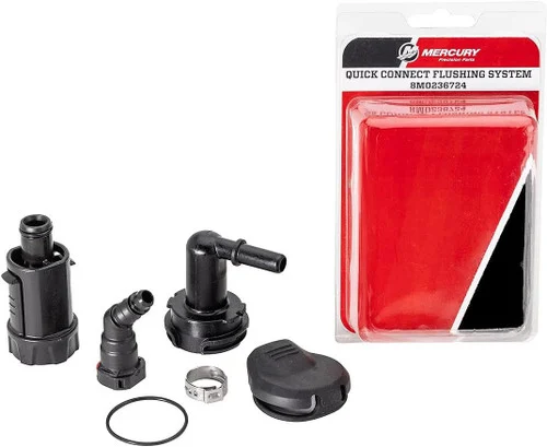 OEM Mercury Outboard FourStroke Quick Connect Flushing System 75-300HP L6 V6 (3.4L) & V8 (4.6L) 8M0236724