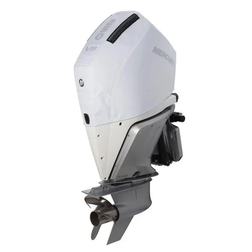 OEM Mercury 4.6L V8 250hp Outboard Vented Splash Cover (White) 8M0228521