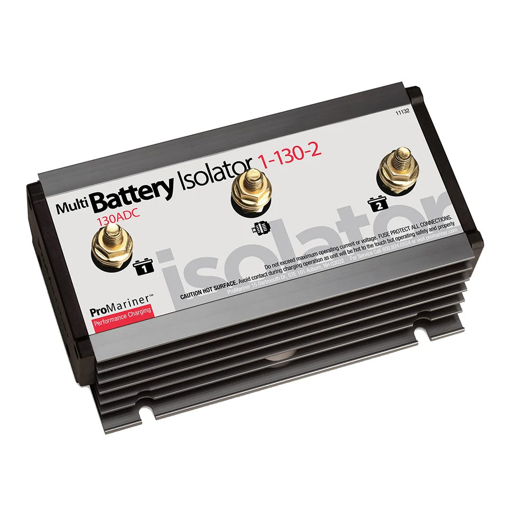 ProMariner Battery Isolator - 1 Alternator - 2 Battery - 130 AMP
