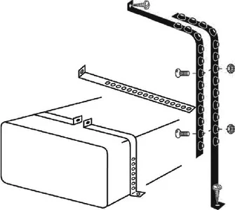 Moeller - Metal Tank Cradle Install Kit - 300110