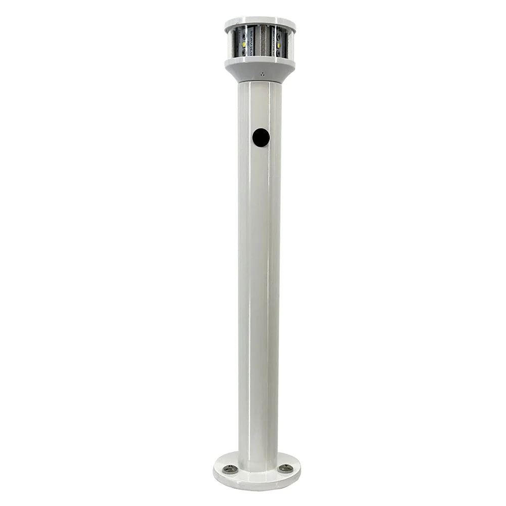 Seaview 24" Fixed Light Post w/C5 Certified All-Round LED Light
