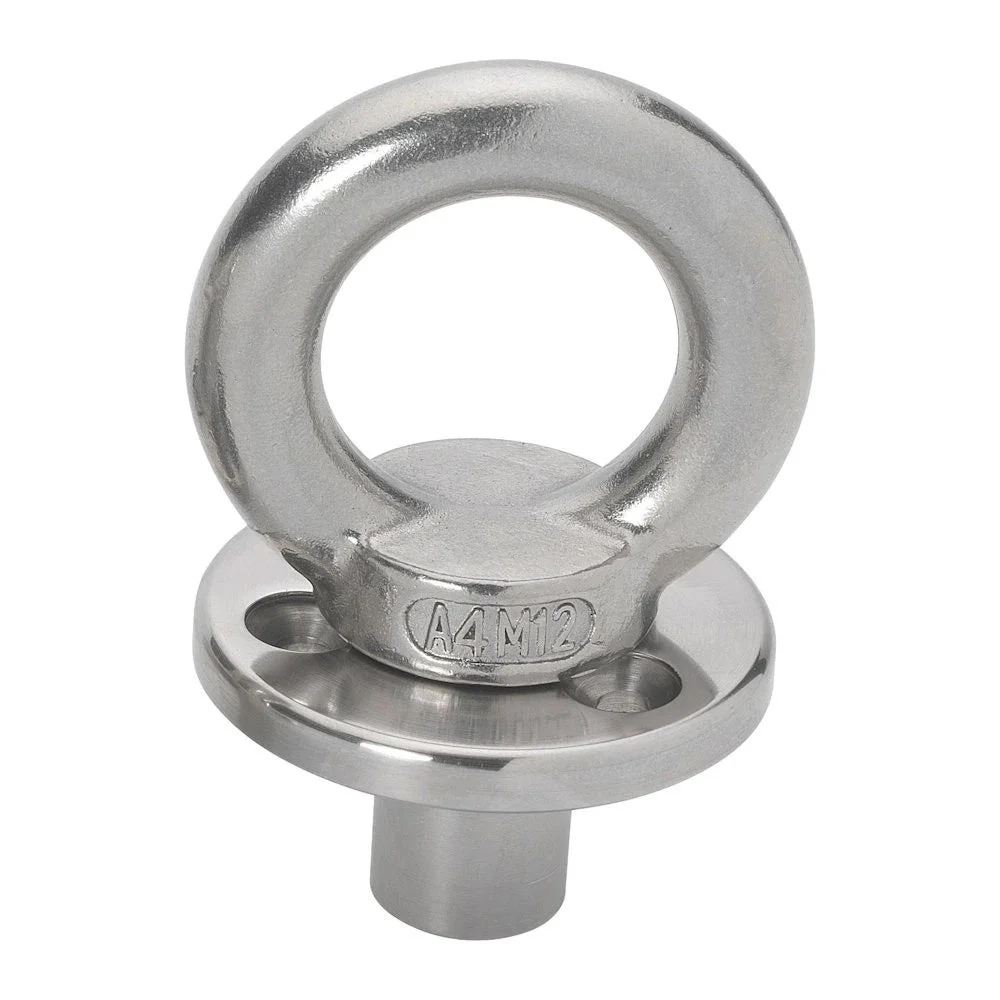 Barton Deck Plate w/Fixing & Eye w/Blanking Plug - M12 Eye