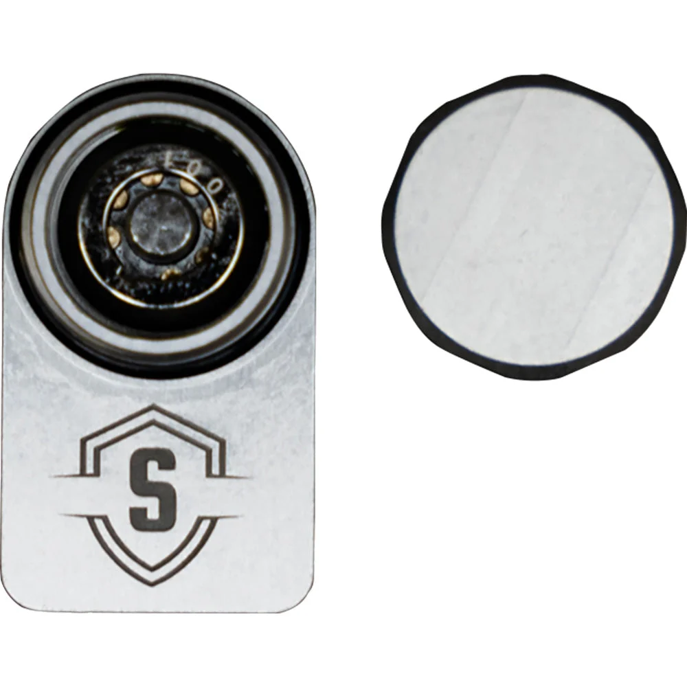 Secure Outdoors Elite Lock - Single - Minn Kota QRB - Silver