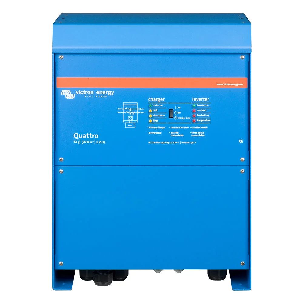 Victron Quattro 12/220-100/100 120V VE.Bus (UL458)