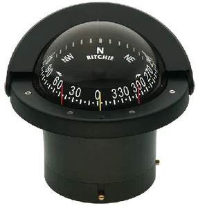 Ritchie Navigation - Compass Navigator Blk Flushmnt - FN203
