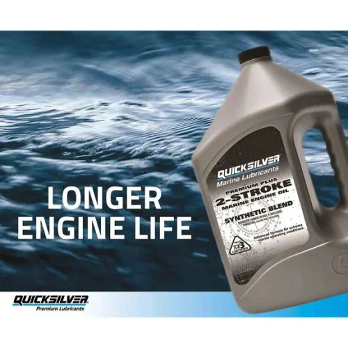OEM Quicksilver TCW3 Premium Plus 2 Stroke Marine Engine Oil 858025Q01 858026Q01 858027Q01 858028Q01