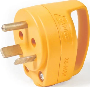 Camco - 30amp Min Rplcmnt Male Plug - 55283