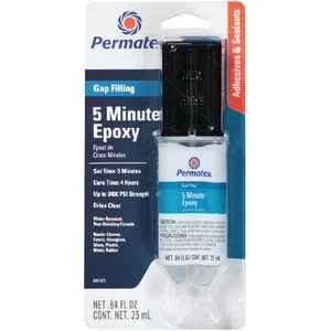Permatex Permapoxy 5 Min Clear 84101