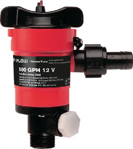 Johnson Pump - 500 Gph Twin Outlet Bait Pump - 48503