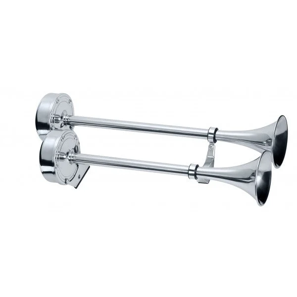 Schmitt/Onga Deluxe Dual Trumpet Horn 12V – Marine Boat Replacement Part