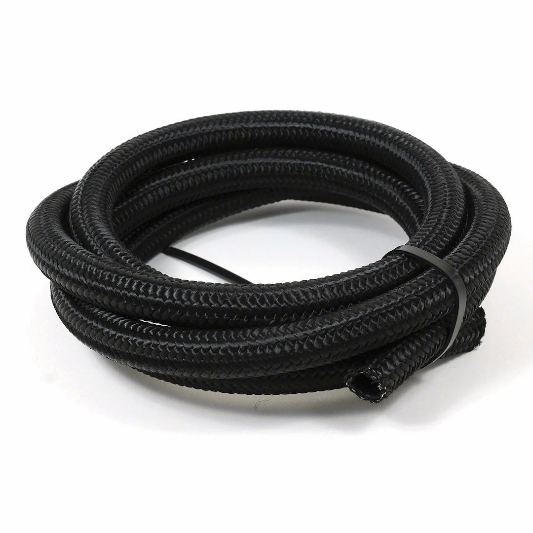 Speedfx Blk Nylon Ss Brd Hose -12An X 10' – Boat Pump & Plumbing Part