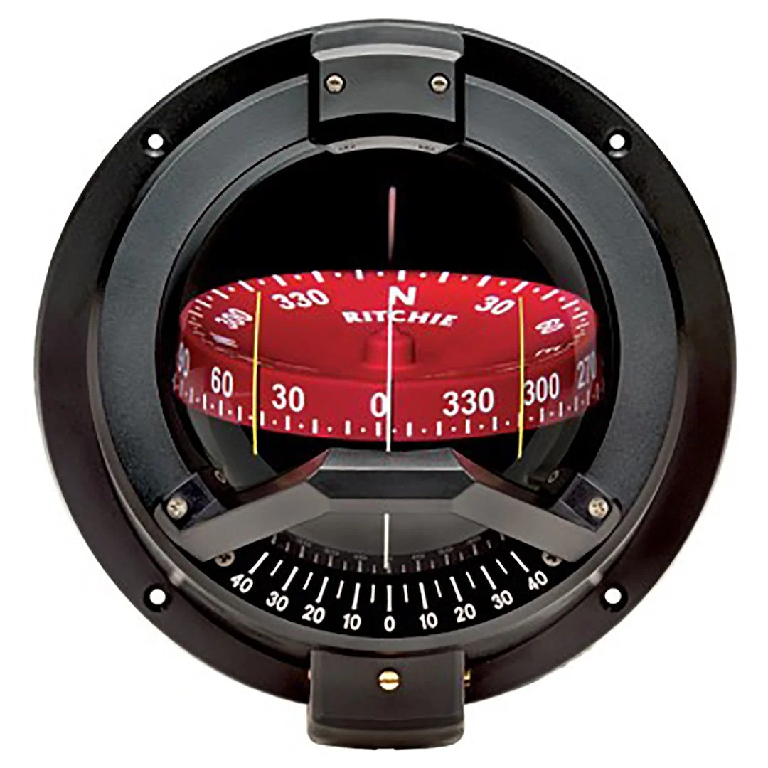 Ritchie Navi Compass Bulkhead 4.5'Combi W/Inclin – Marine Boat Replacement Part
