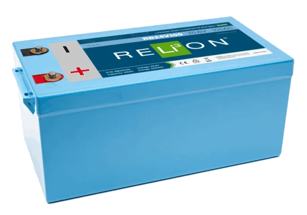 Relion 25.6V 100Ah Lifepo4 – Marine Electrical Replacement Part