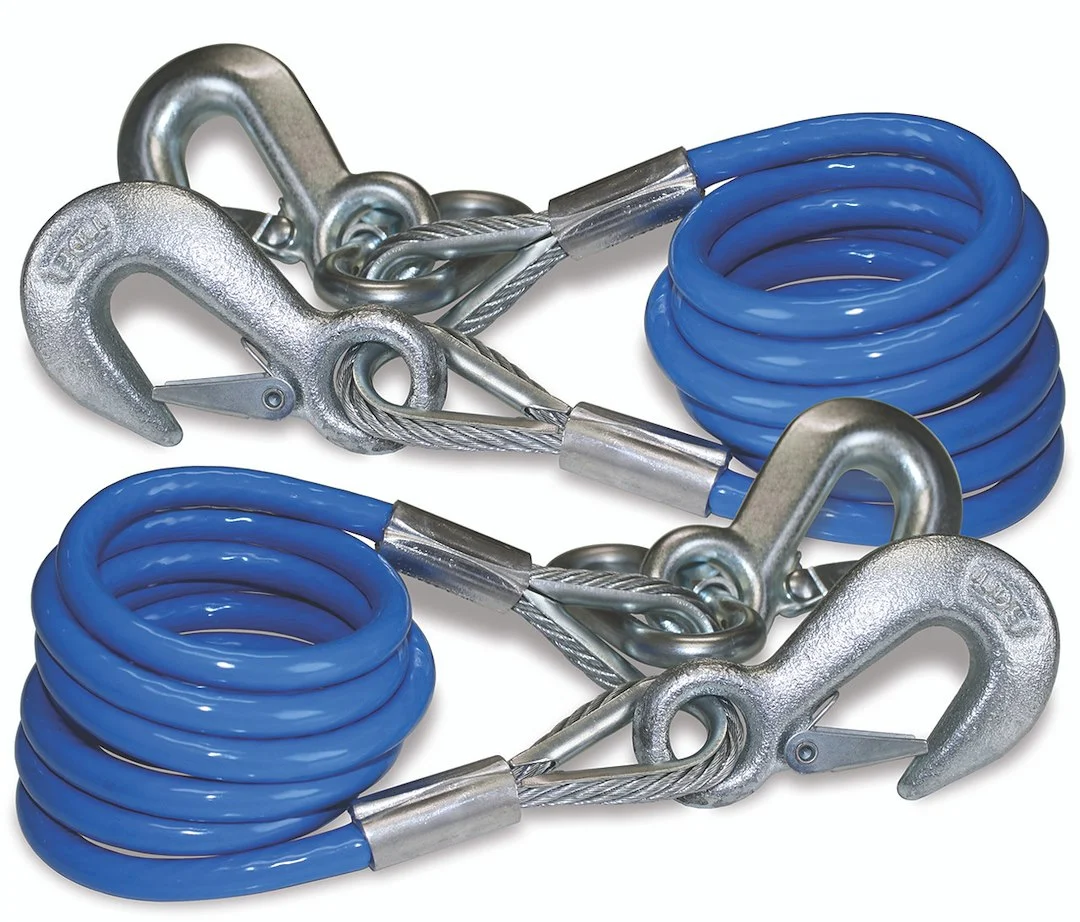Roadmaster 1Pr 68' Coiled Safty Cabl – Marine Boat Replacement Part