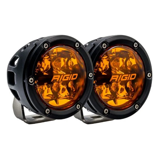 Rigid Ind 360-Series 4 Inch Spot With Amber P – Marine Boat Replacement Part
