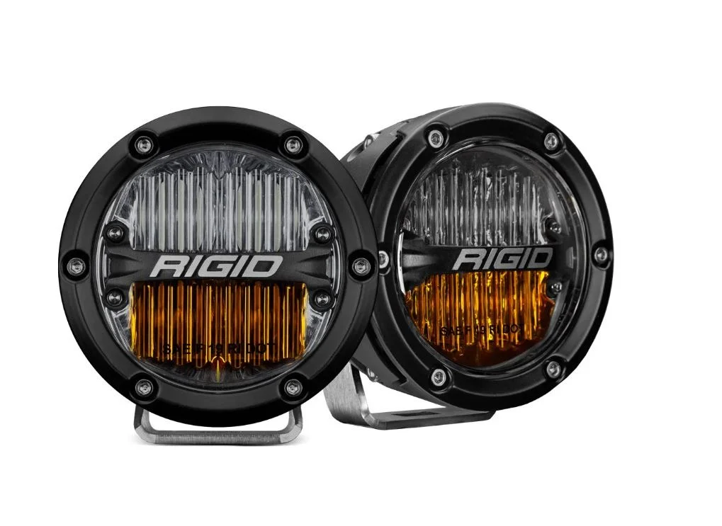 Rigid Ind 360-Series Sae Fog Amber/White Pair – Marine Boat Replacement Part