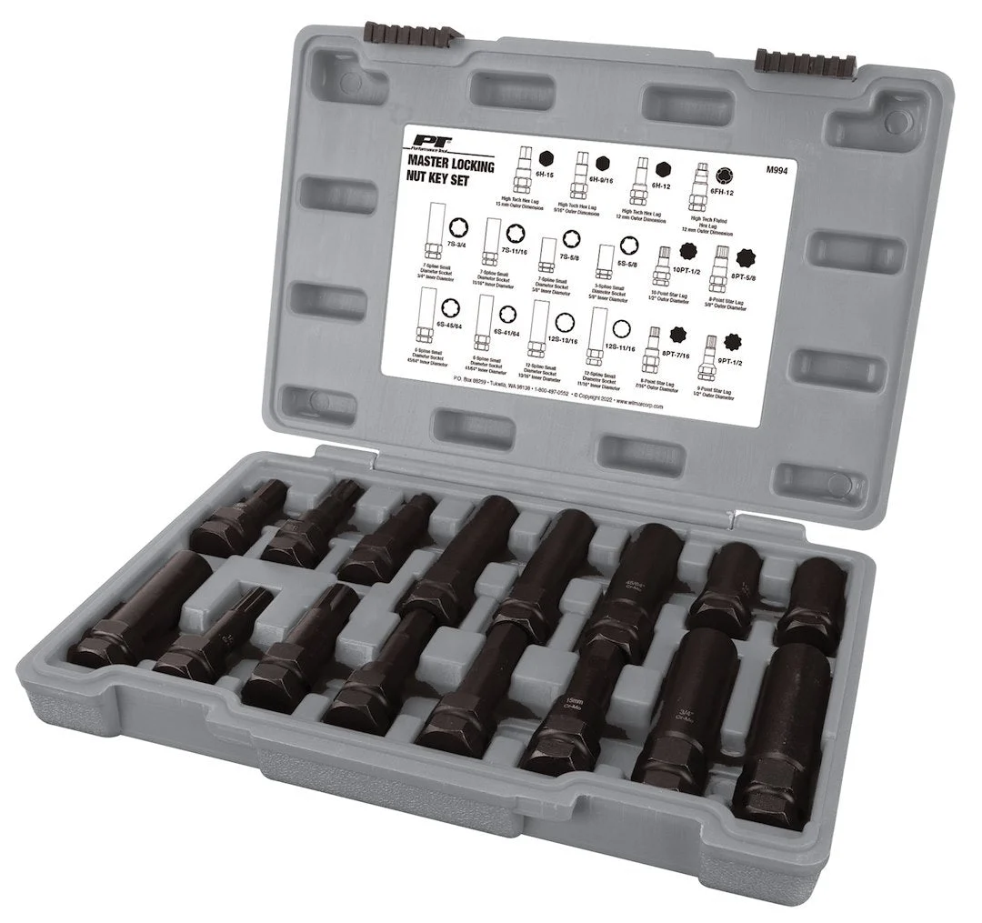 Perform Tool Locking Lug Nut Master Key Set – Marine Boat Replacement Part