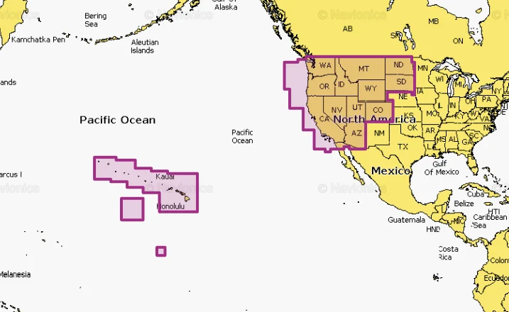 Navionics U.S. West – Marine Boat Replacement Part