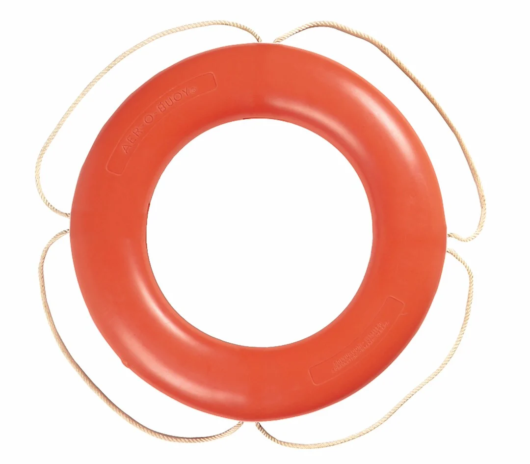 Taylor Made Aerobuoy 24'Life Ring Ma Ornge Ccga – Marine Boat Replacement Part