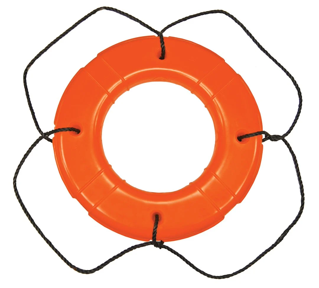 Taylor Made 30' Orange Polyethylene Shell Life – Marine Boat Replacement Part