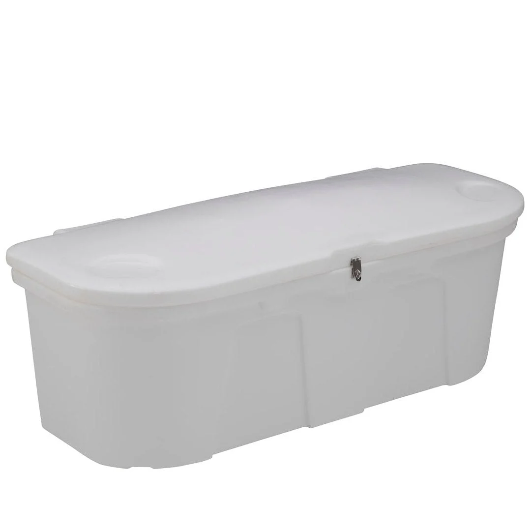 Taylor Made S'N'G 5.5 Ft. Poly Dock Box- White – Marine Boat Replacement Part