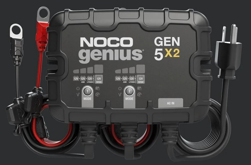 Noco 2-Bank 10A Onboard Battery Charger – Marine Boat Replacement Part