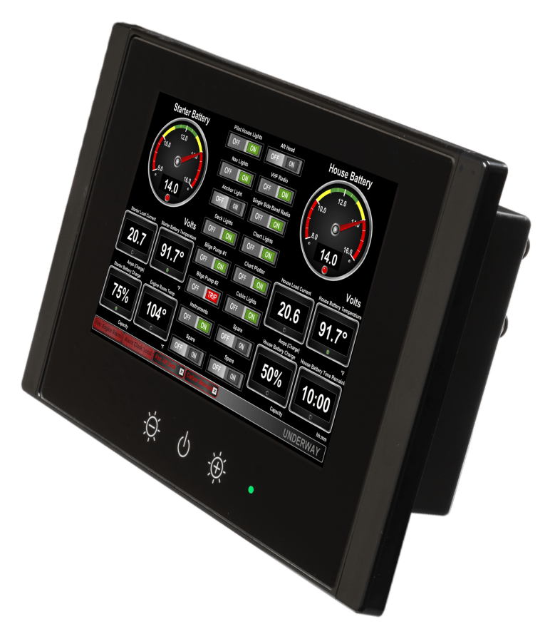 Maretron 8'Vessel Monitoring/Cntrl Tchscreen – Marine Boat Replacement Part