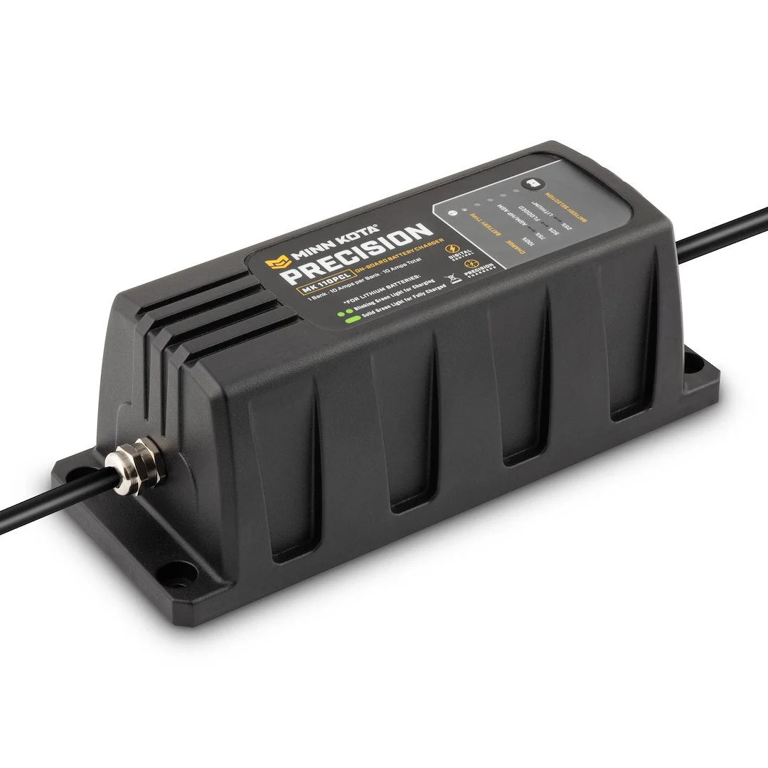 Minn Kota Battchgr Mk 110Pcl 12V 10 Amp/1 Bnk – Marine Electrical Replacement Part