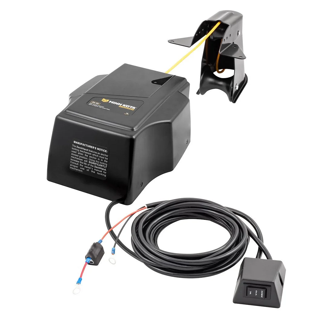Minn Kota Windlass Deckhand 25R W/Remote – Marine Boat Replacement Part