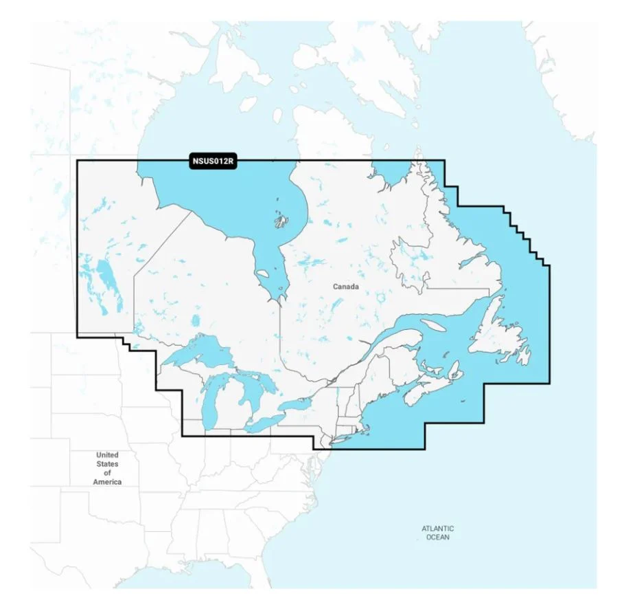 Garmin Carto Navionics+ Canada East & Gr – Marine Boat Replacement Part