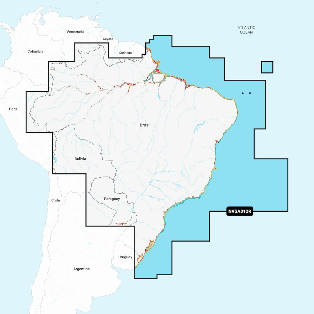 Garmin Carto Brazil Inland And Coastal Marine