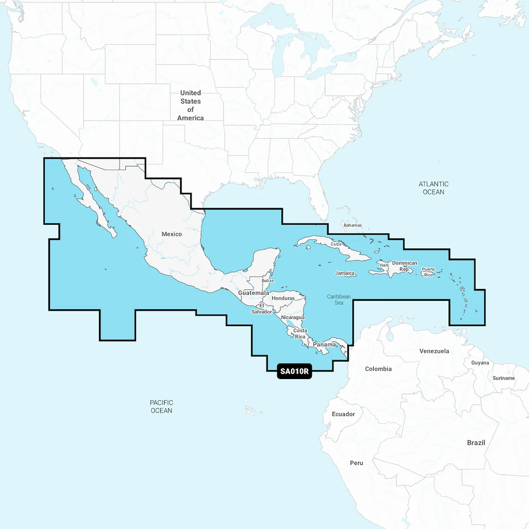 Garmin Carto Central America & Caribbean Garmin – Marine Boat Replacement Part