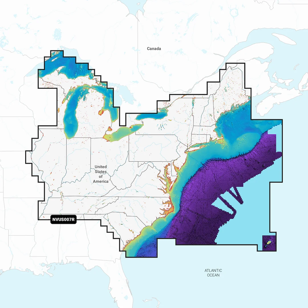 Garmin Carto U.S. East – Marine Boat Replacement Part