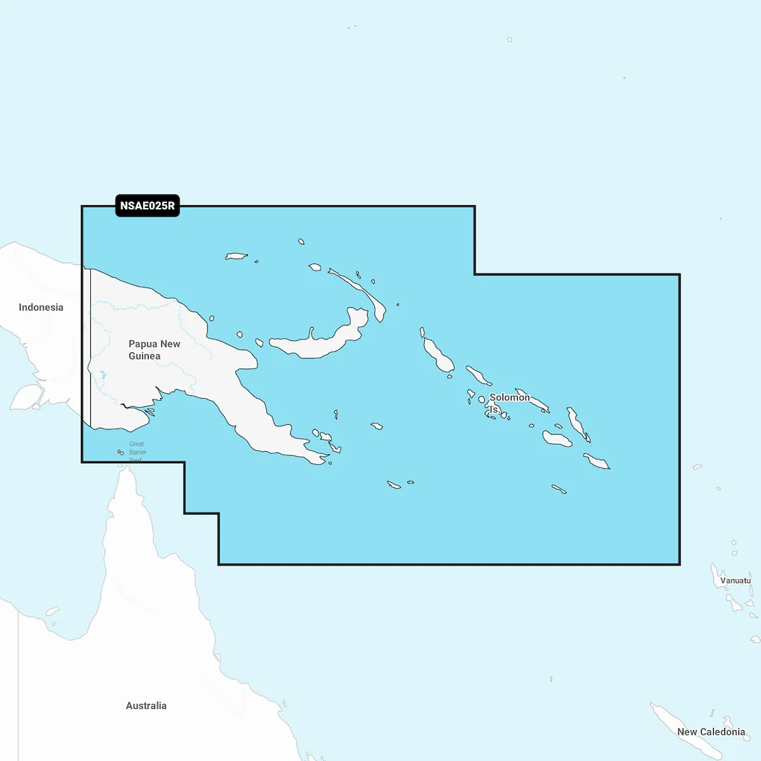 Garmin Carto Papua New Guinea & Solomon Isl. Gar – Marine Boat Replacement Part