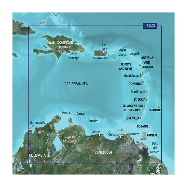 Garmin Carto G3 Hxus030R - Southeast Caribbean – Marine Boat Replacement Part