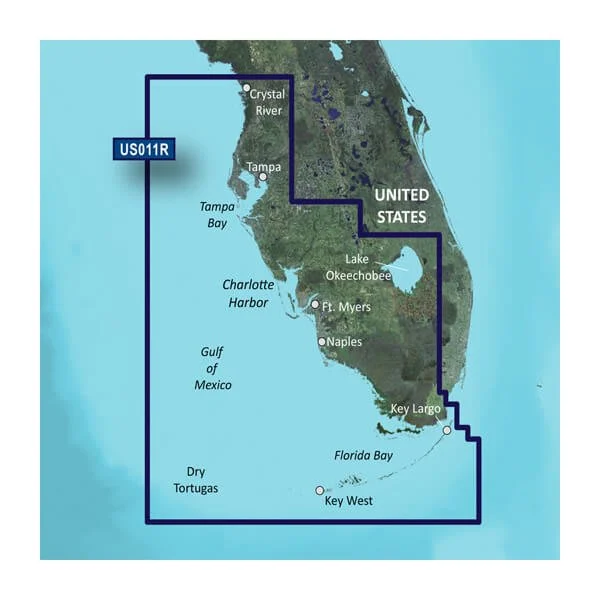 Garmin Carto G3V Vus011R - Southwest Florida – Marine Boat Replacement Part