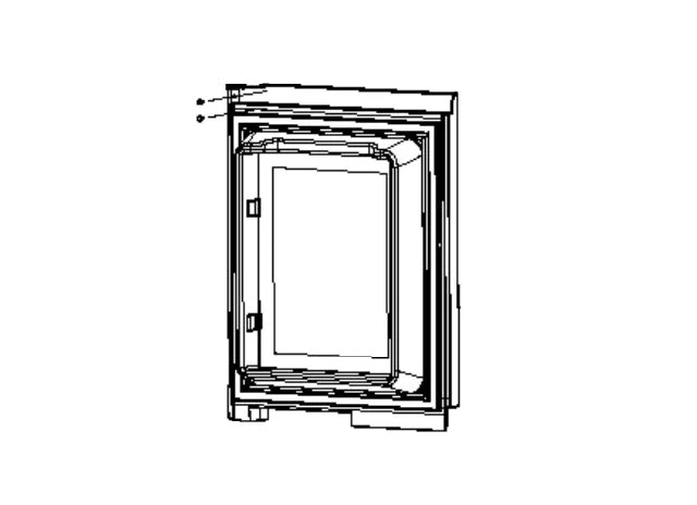 Norcold Door Upper – Marine Boat Replacement Part