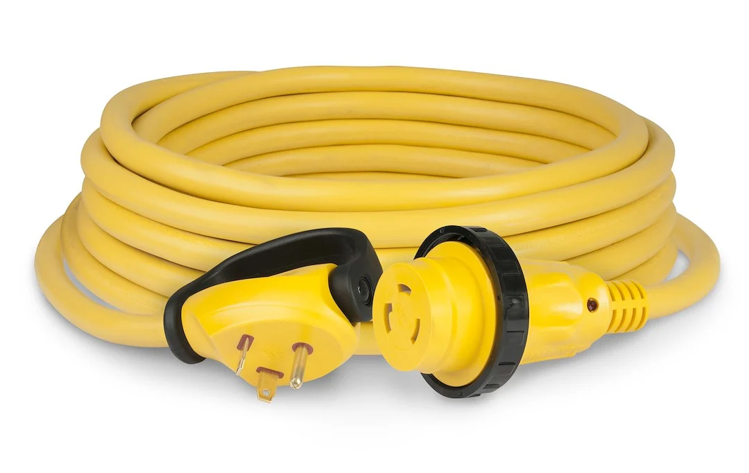 Marinco 30A 25' Cordset W/LED – Marine Electrical Replacement Part